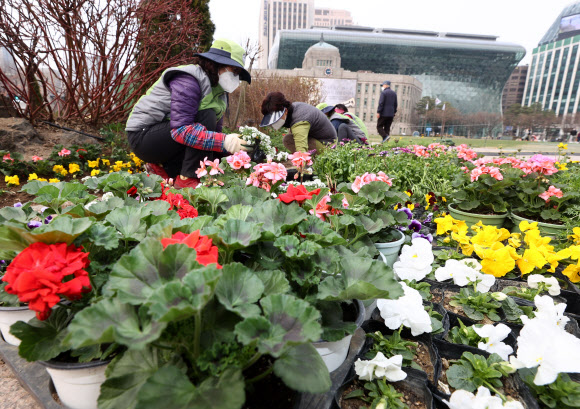 ‘봄봄봄~ 봄이 왔어요~’