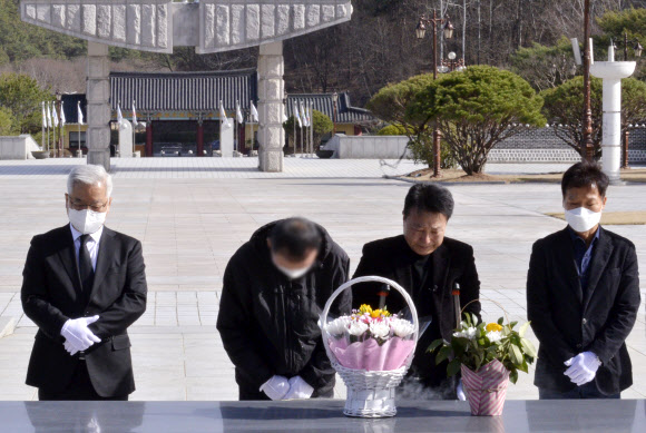 5.18 발포 계엄군, 사죄의 참배