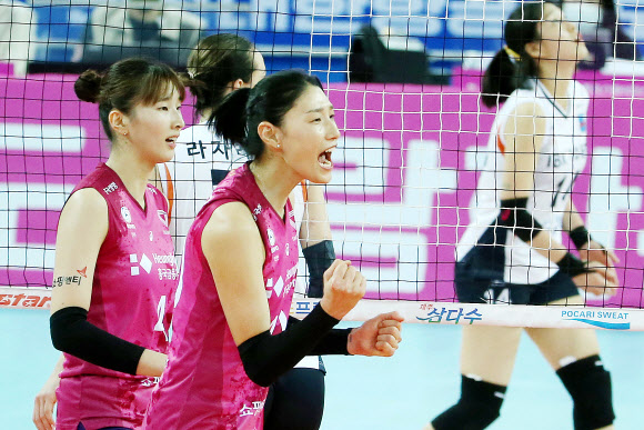 김연경 ‘득점 기분’