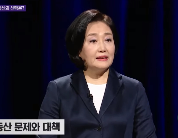 박영선 더불어민주당 후보, 오세훈 국민의당 후보에 공격