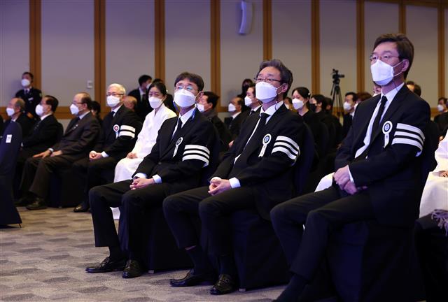 고인 추모하는 농심가