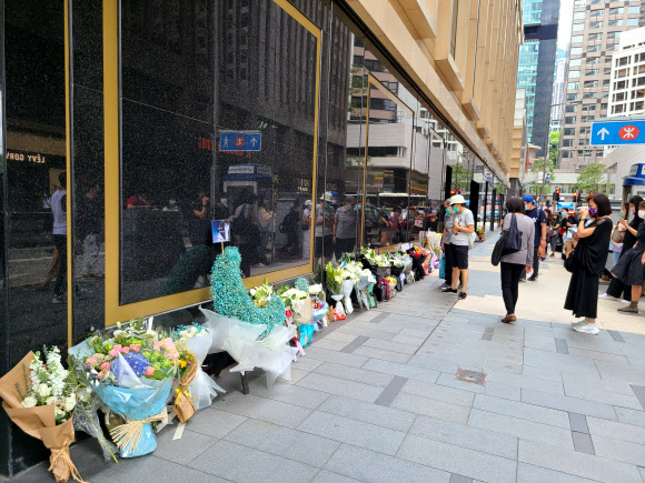 장국역 18주기 여전한 추모 열기