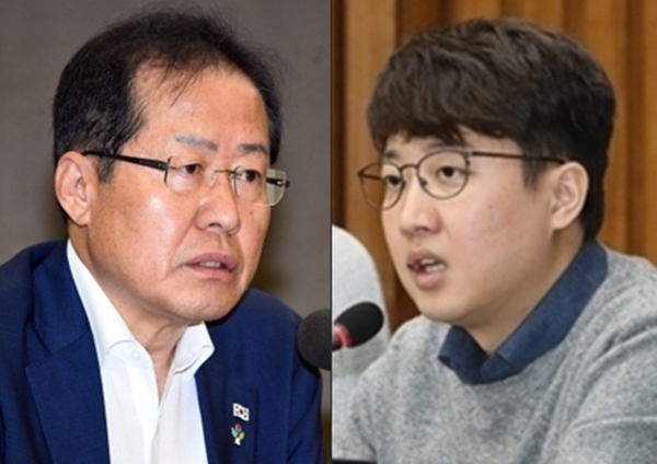 홍준표 무소속 의원과 이준석 국민의힘 전 최고위원. 서울신문·연합뉴스