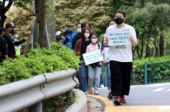 차 없는 인왕산길 함께 걷는 날