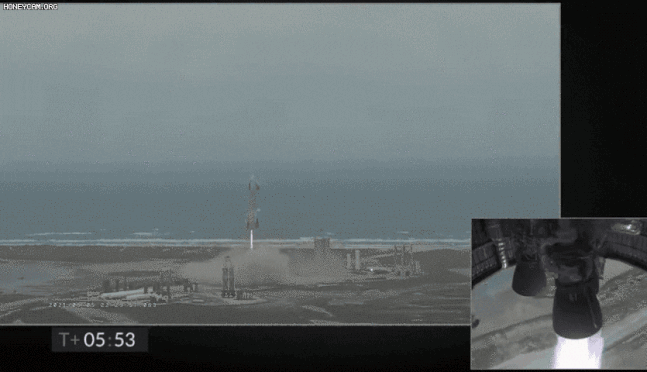 머스크 ‘화성우주선’ 시험비행 첫 성공