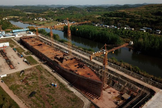 중국에서 ‘복제 타이타닉호’가 만들어진다. AFP 연합뉴스