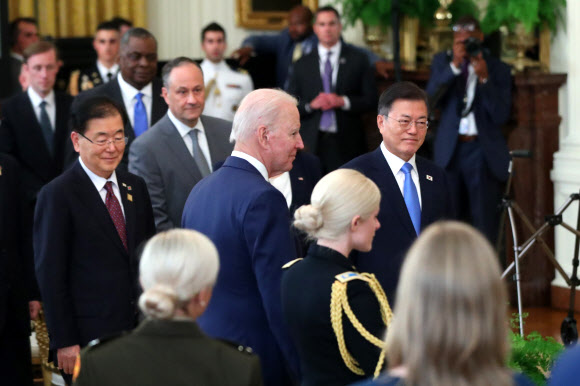 문 대통령과 바이든 대통령