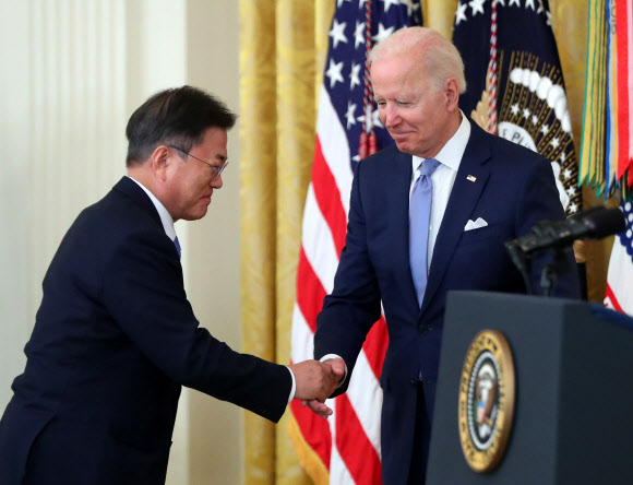 문 대통령과 바이든 대통령