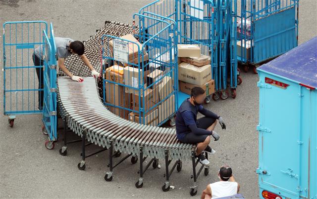 택배노조 오늘부터 분류작업 중단