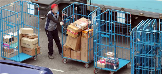 택배노조 ,‘사회적 합의 불투명 분류작업 거부’