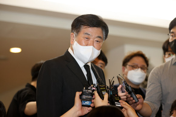 권오갑 한국프로축구연맹 총재, 고 유상철 전 감독 조문