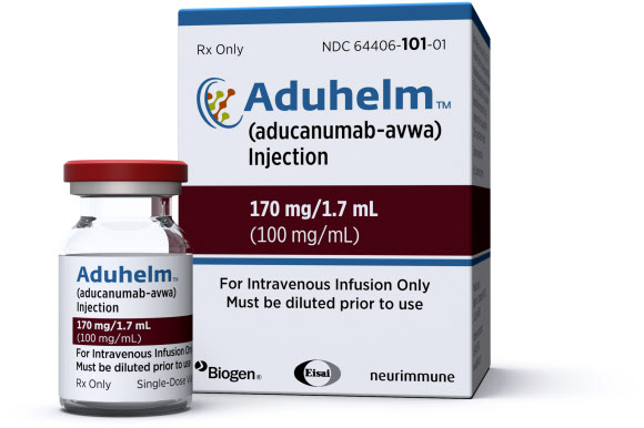 미 FDA가 승인한 알츠하이머 신약 ‘에드유헬름’ 매사추세츠 AP 연합뉴스