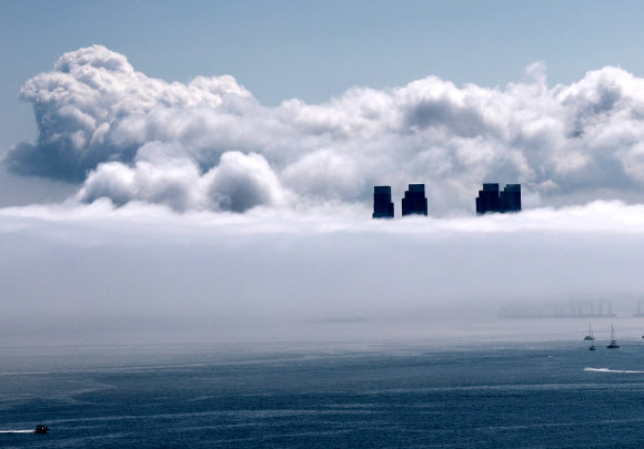 부산 해무 장관