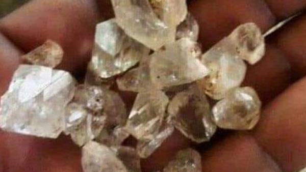 남아공에서 다이아몬드 러시를 부른 광물. 사진=콰줄루나탈 주정부 제공