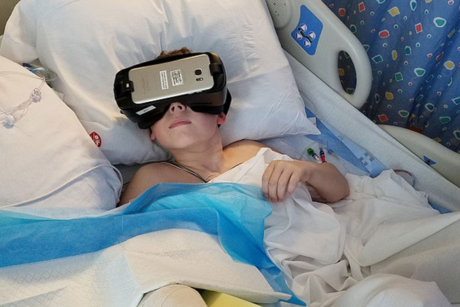 가상현실 기술이 어린이 환자 통증 완화 돕는다