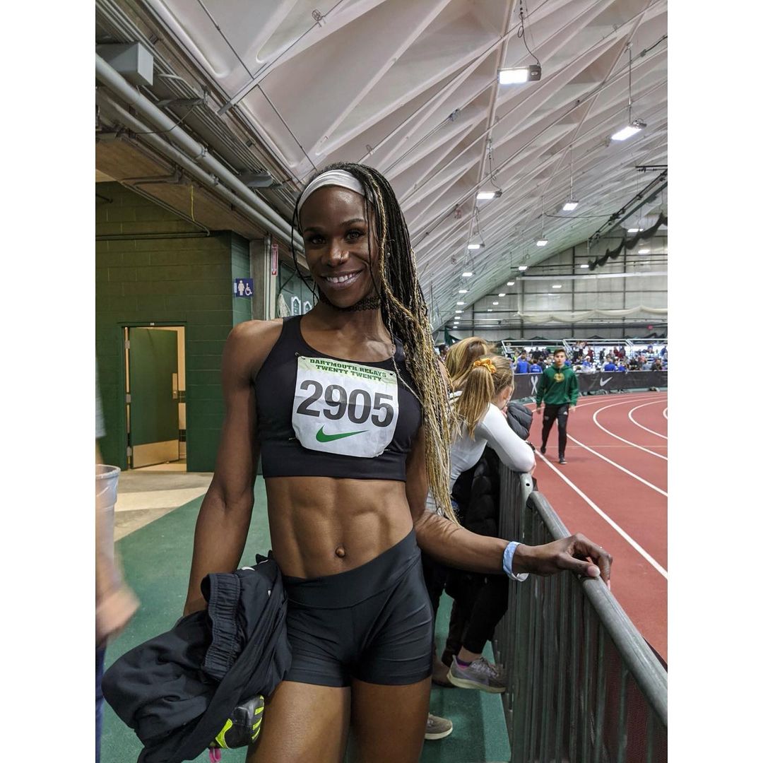 자메이카 출신 미국의 성전환 육상선수 시시 텔퍼.  시시 텔퍼 인스타그램