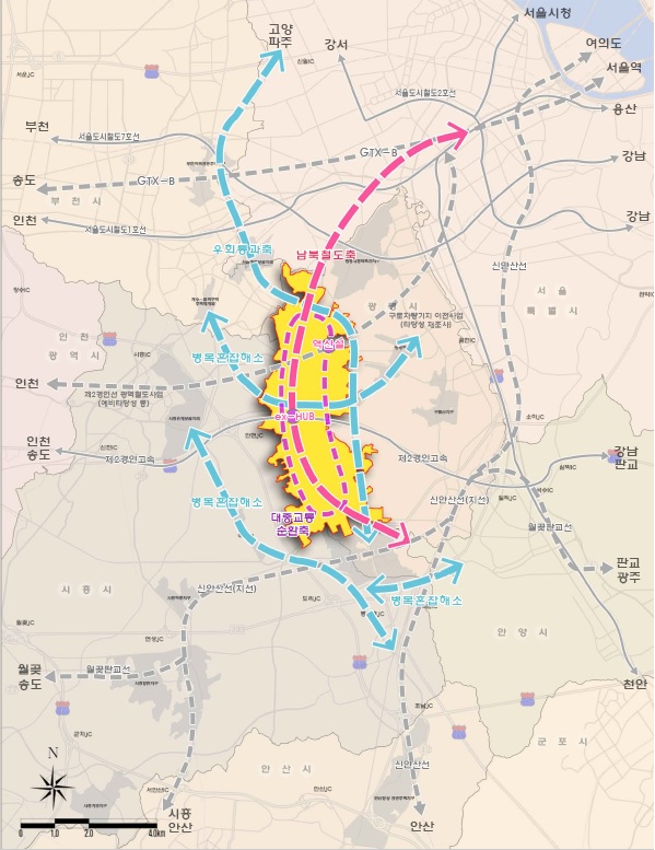 광명시흥 광역교통계획 계획안