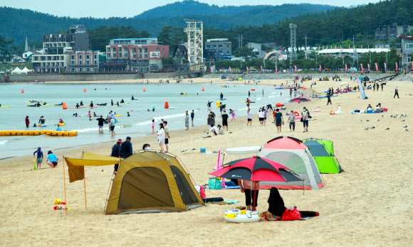 태안 만리포해수욕장 개장