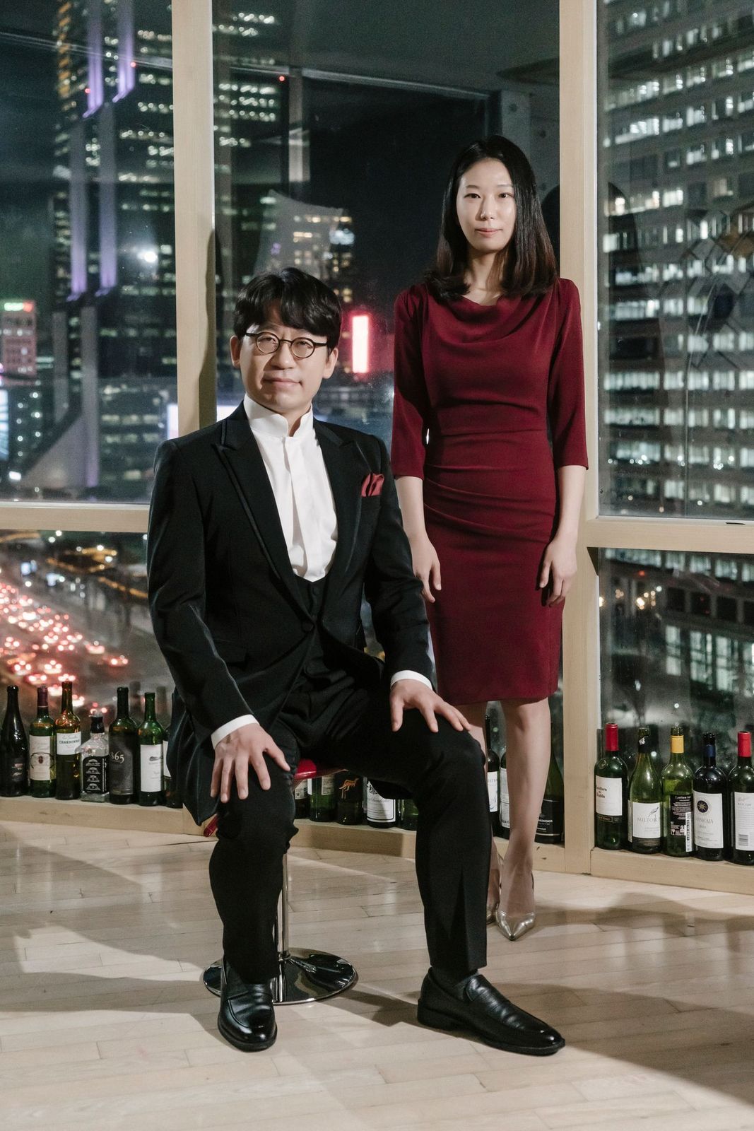 2인 가극 ‘아파트’를 이끈 바리톤 김재일(왼쪽)과 피아니스트 김가람.  세종문화회관 제공
