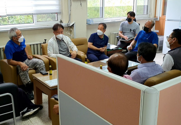 이재수 춘천시장, 수돗물 공급 차질 관련 주민 어려움 경청