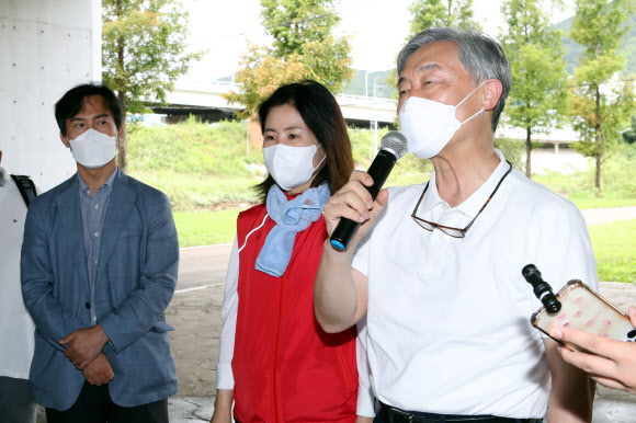 부산 방문한 최재형 전 감사원장