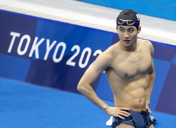 이번 도쿄올림픽에서 육상, 수영, 체조 등 세계적으로 인기가 많은 종목에서 유독 한국 선수들이 선전했다. 사진은 수영 남자 자유형 100m에서 아시아신기록을 세운 황선우. 도쿄 연합뉴스