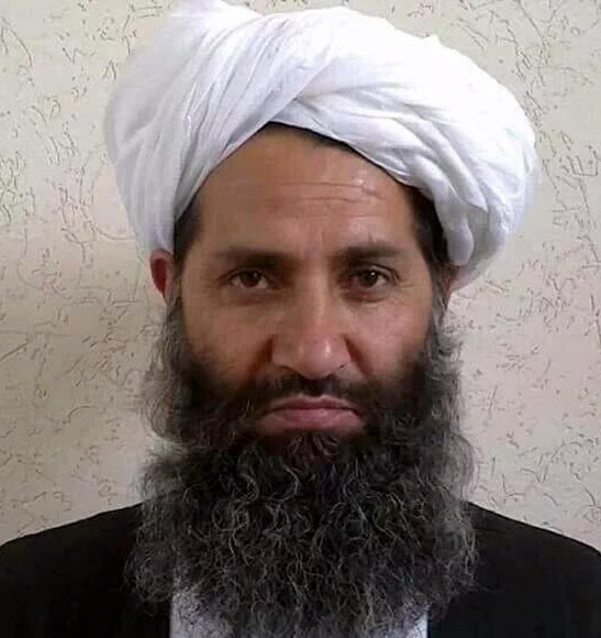 탈레반 최고 종교 지도자 하이바툴라 아쿤드자다. AFP 연합뉴스