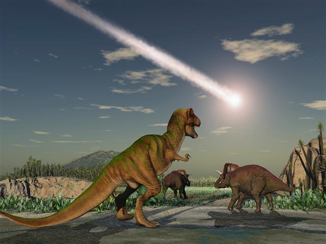 6600만년 전 중생대 백악기 말 지구를 지배했던 공룡이 갑자기 사라지는 ‘다섯 번째 대멸종’이 발생했다. 공룡이 사라진 뒤 등장한 원시 포유류들이 폭발적 진화를 거쳐 현재에 이르고 있다.  서울신문 DB