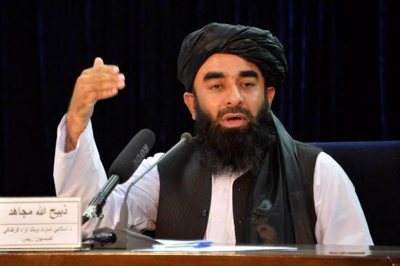 “8월 31일까지 외국군 철수”…시한 못 박은 탈레반 대변인
