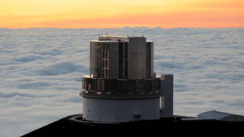 미국 하와이에 있는 일본 스바루 망원경