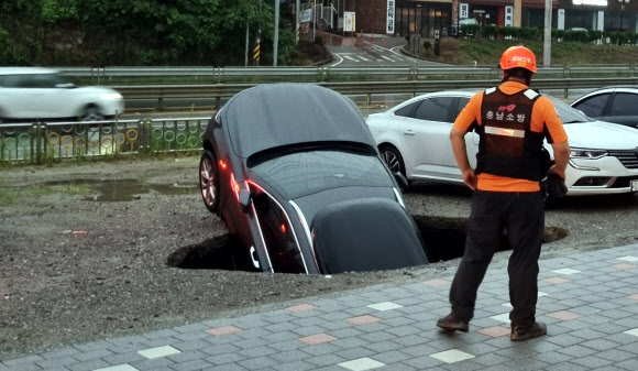 ‘사람 있었으면 큰일 날 뻔’