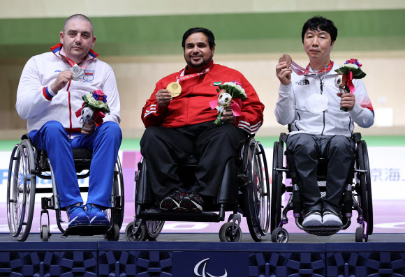 [패럴림픽]사격 심영집 소총3자세 동메달