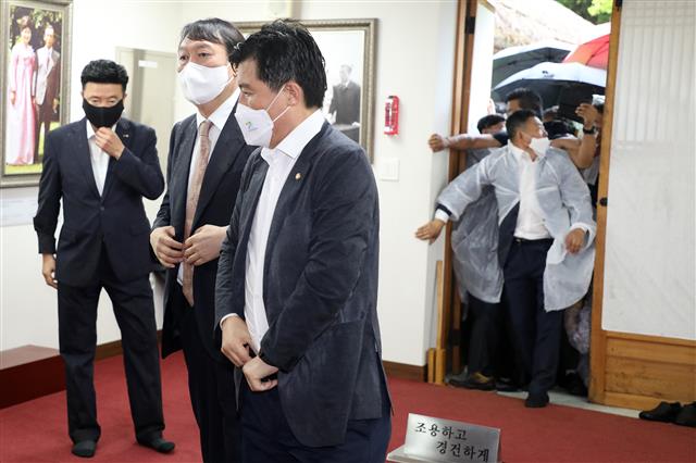 윤석열 입장 후 통제된 박정희 전 대통령 추모관