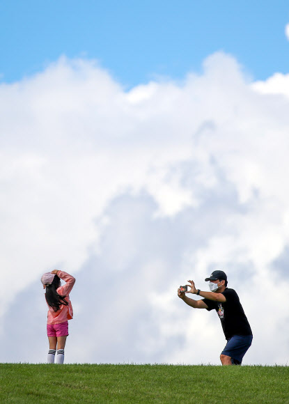 아빠의 영원한 모델