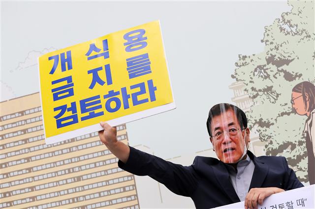 ‘개 식용 금지 검토할 때’