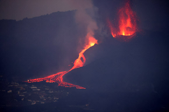 스페인 라팔마섬 화산 폭발 8일째…이재민 7000명 발생