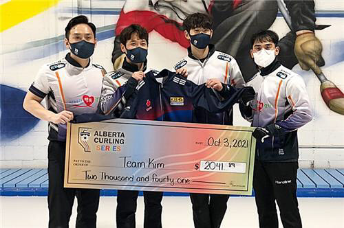 남자컬링 경북체육회, 캐나다 대회서 ‘6전 전승’ 우승