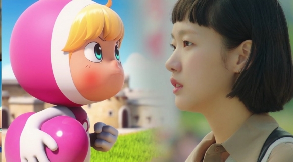 국내 첫 실사와 결합으로 3D 애니메이션 작업을 한 김다희 감독은 “배우들이 연기하는 부분과 조화를 위해 공을 들였다”고 설명했다. tvN 제공