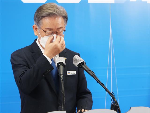 이재명 지사 “경기도 국감 수행 후 지사직 사퇴”