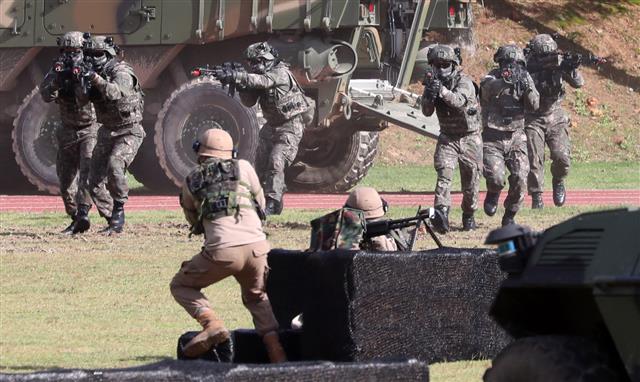 작전 시연하는 32사단