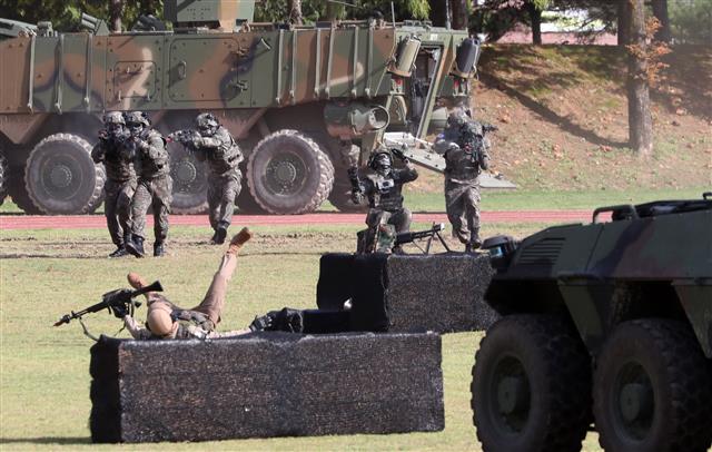 육군 32사단 ‘작전 시연’