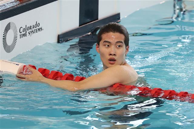 황선우, 다시 봐도 1위