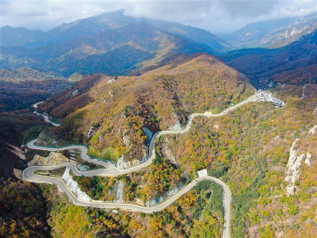 가을 물드는 백두대간