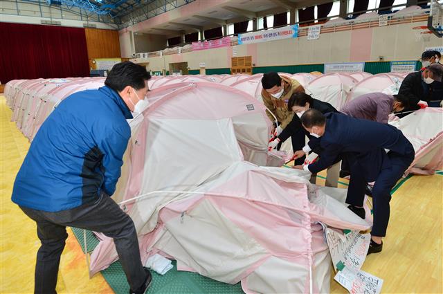 완전 철거되는 포항지진 상처