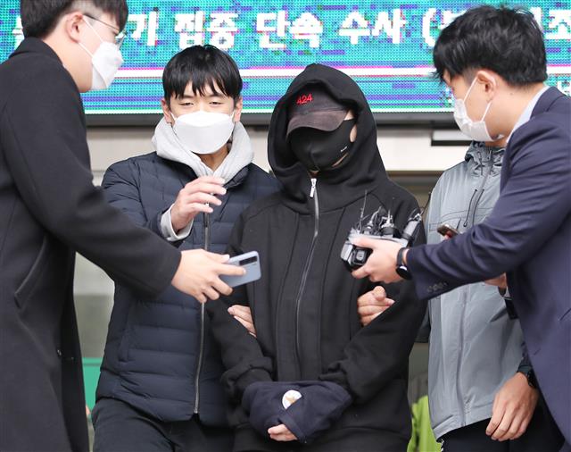 검찰 송치되는 장제원 의원 아들 장용준