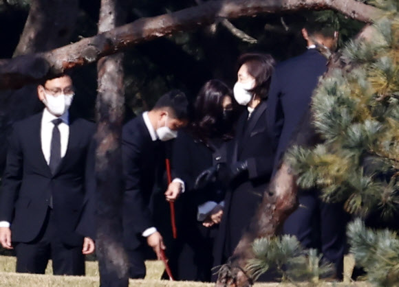 고 이건희 회장 1주기 추도식