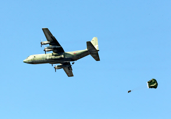 해병대 공정대원의 침투