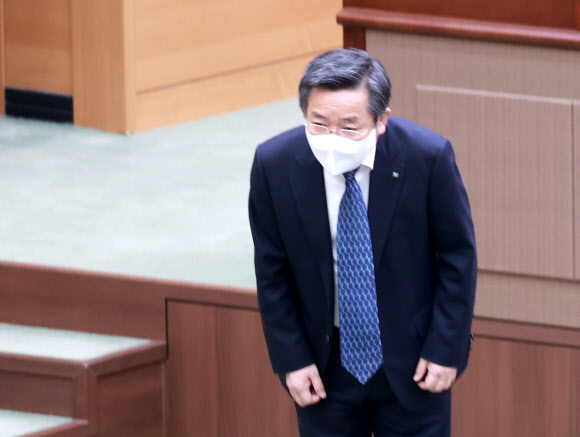 인사하는 김헌동 SH 신임 사장