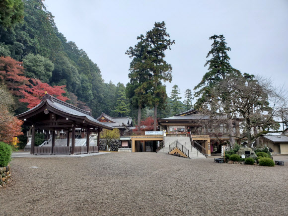 한일 우호 증진 김치 축제가 열린 일본 고려신사