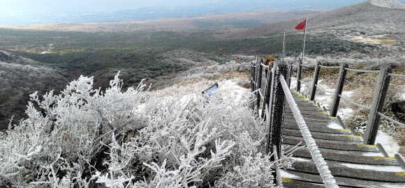 제주도 산지에 대설주의보